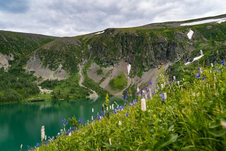 Путь от кратера к леднику